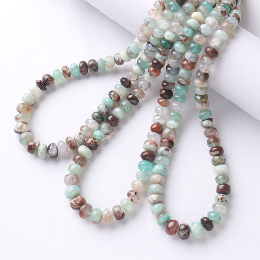 Aquaplase Smooth Rondelle Beads