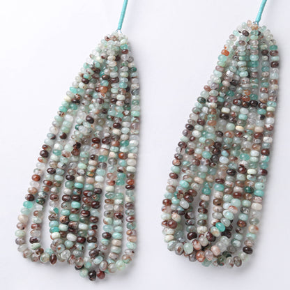 Aquaplase Smooth Rondelle Beads